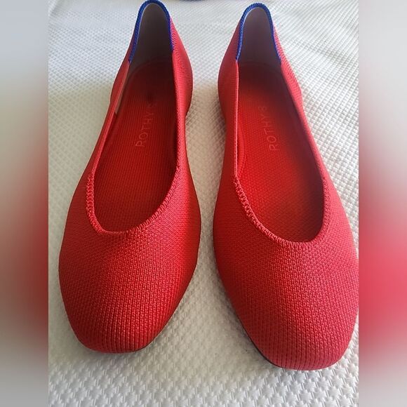 Rothy's Women's Red Flats - Picture 4 of 11